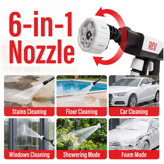 Rev™ JetStream 2.0 Cordless Power Washer